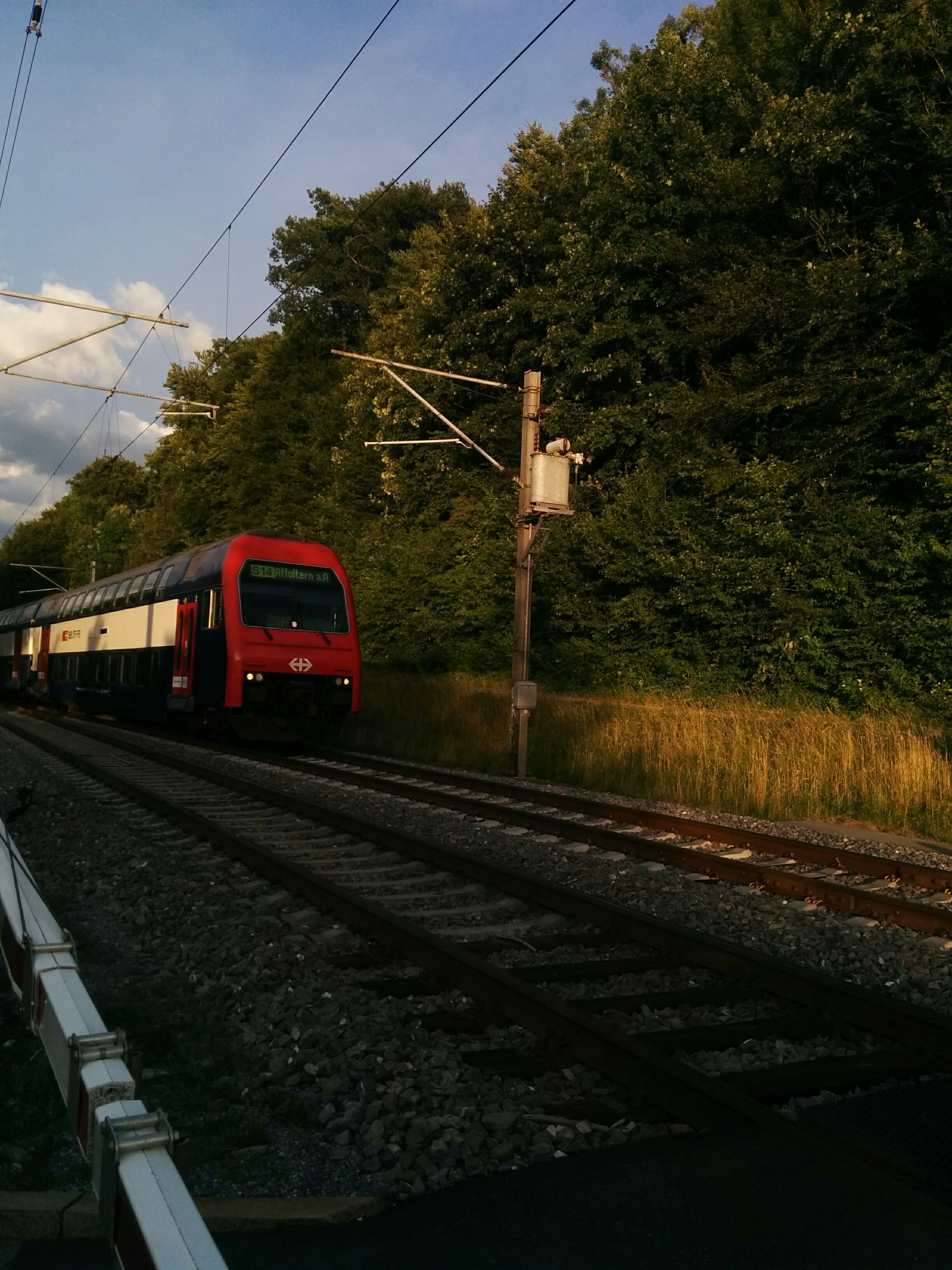 Classic Swiss train.
