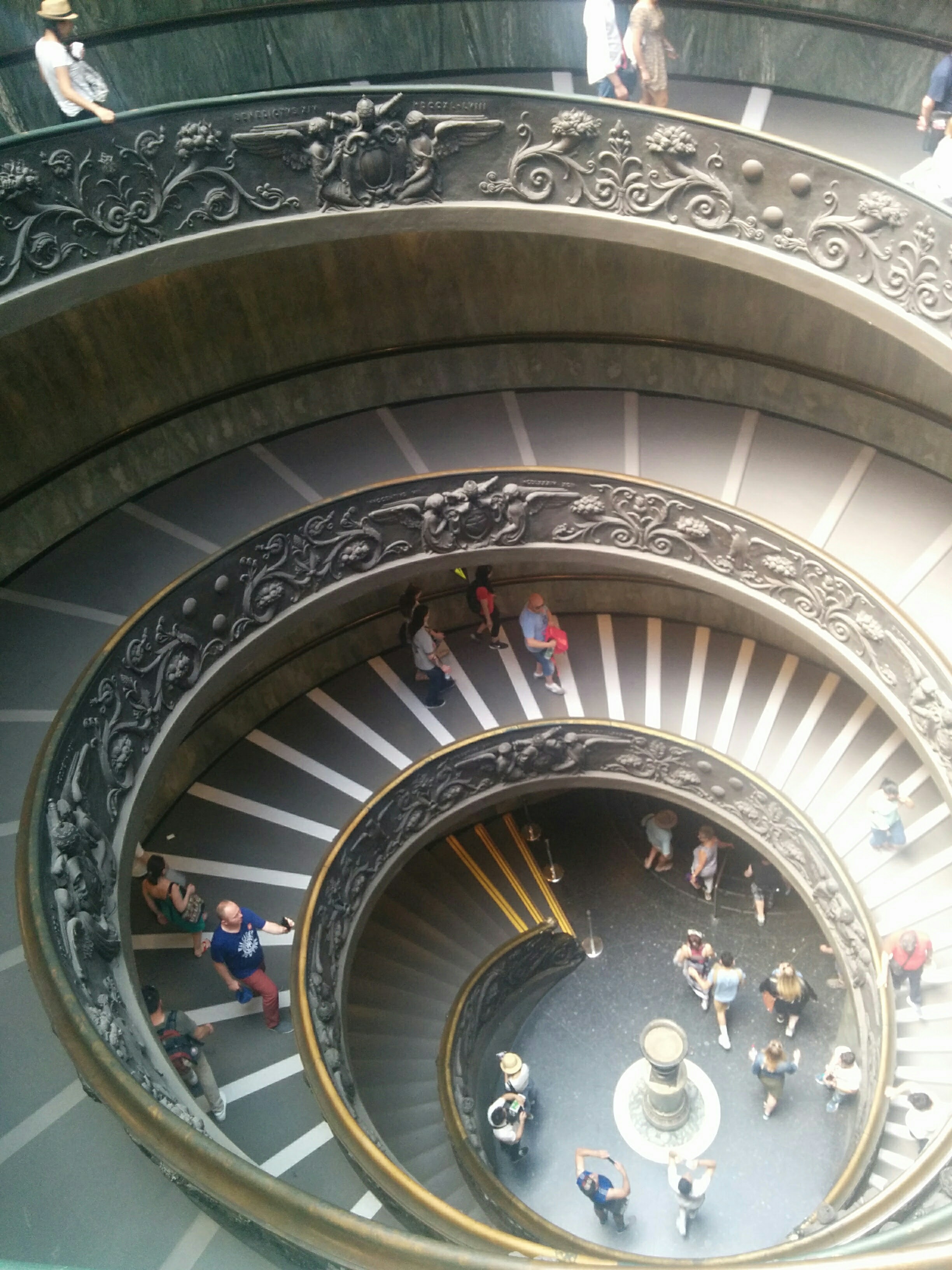 Spiral staircase in the Vatican